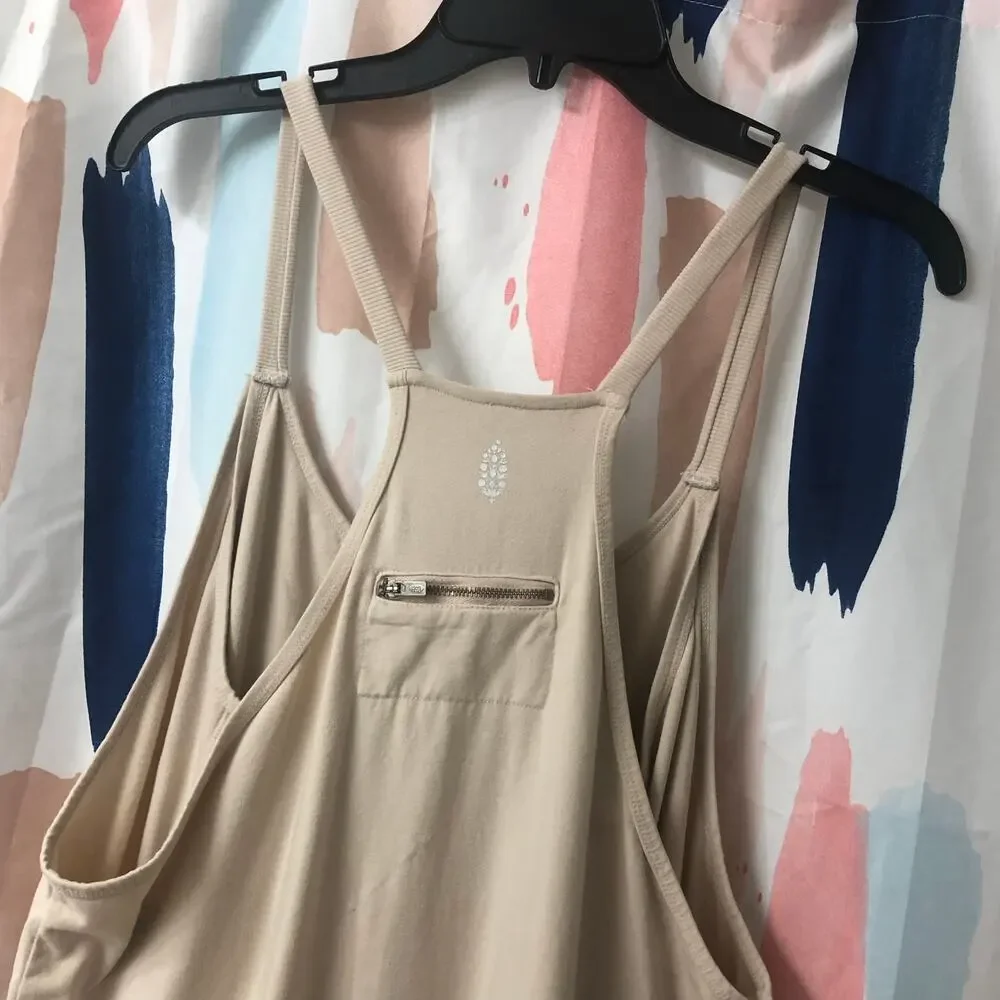 NWOT Free People Movement Bamboo Hot Shot Mini Dress Romper Size Large - Picture 9 of 15